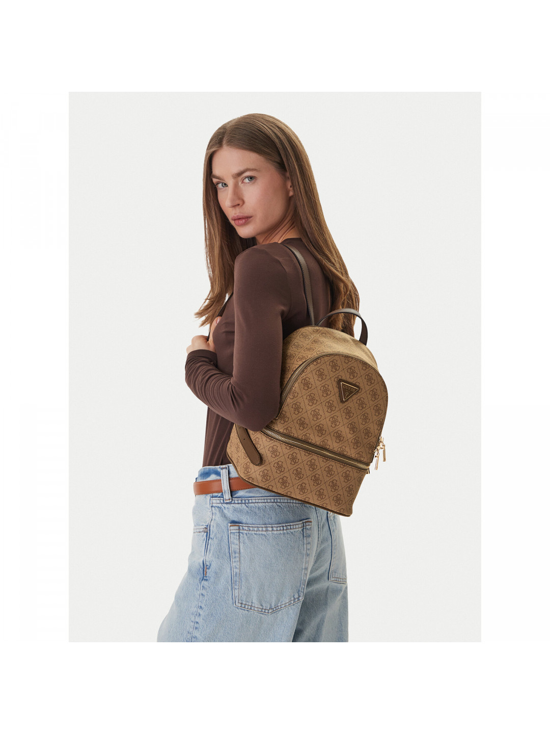 Batoh Guess Follie Travel TWLB96 76032 Béžová